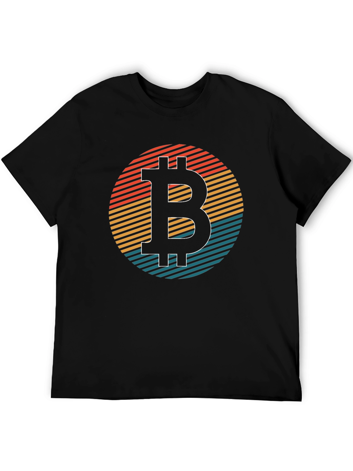 Bitcoin Retro Graphic Tee - Classic Crypto Style