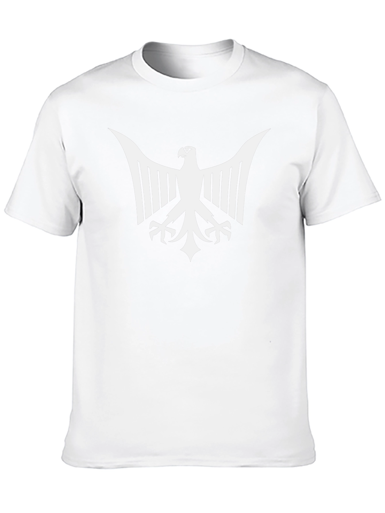 Eagle Emblem Graphic Tee - Bold Black T-Shirt