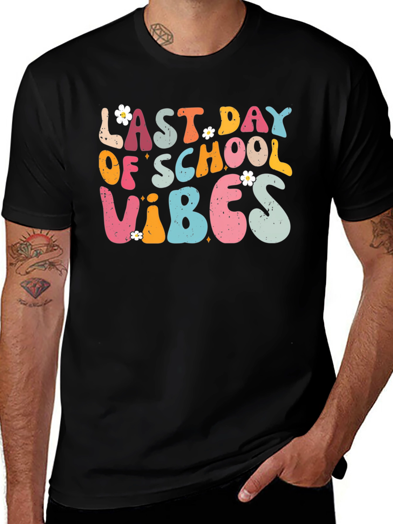 Last Day of School Vibes Graphic Tee