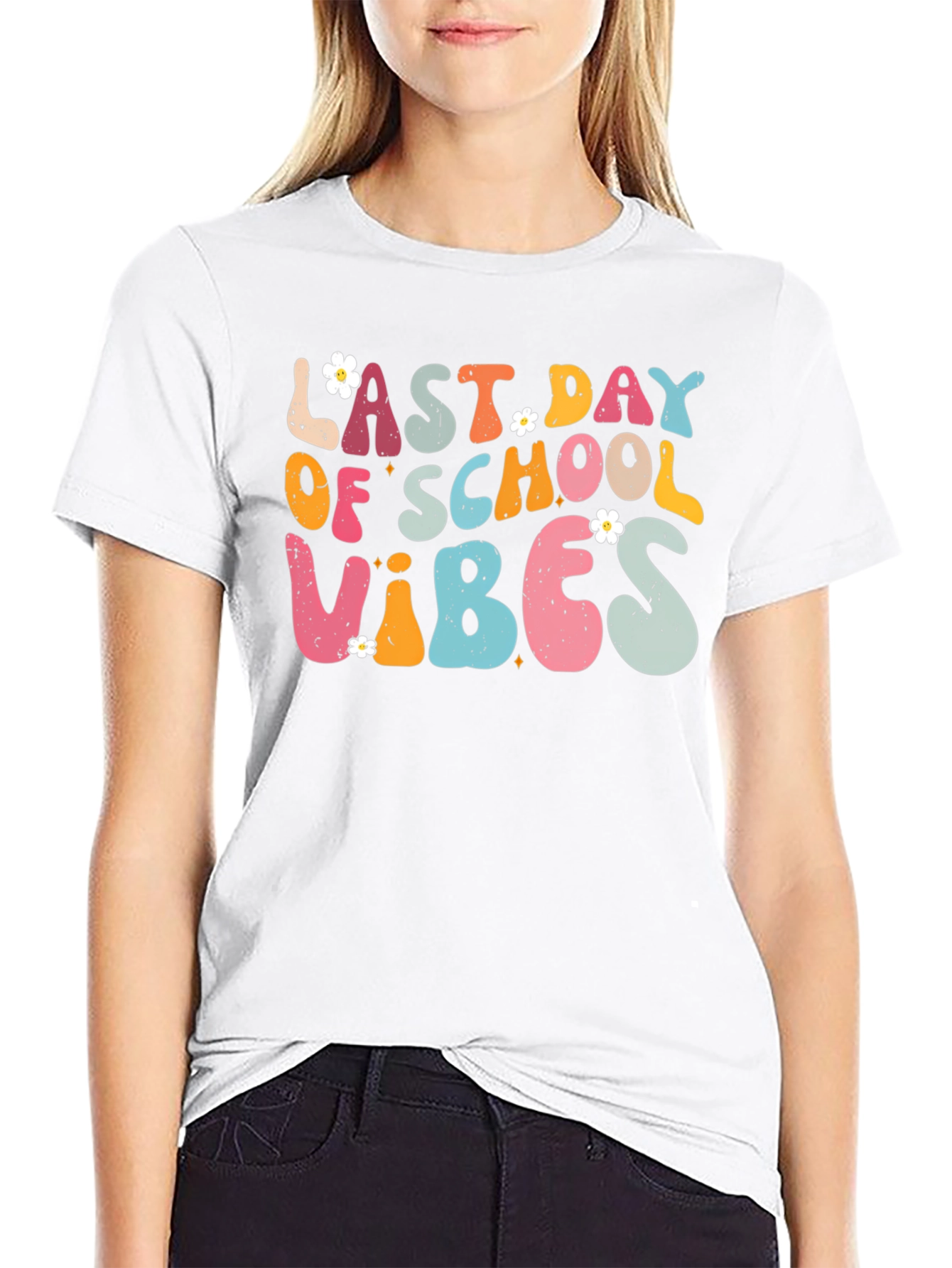 Last Day of School Vibes Graphic Tee
