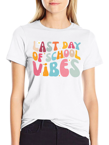 Last Day of School Vibes Graphic Tee