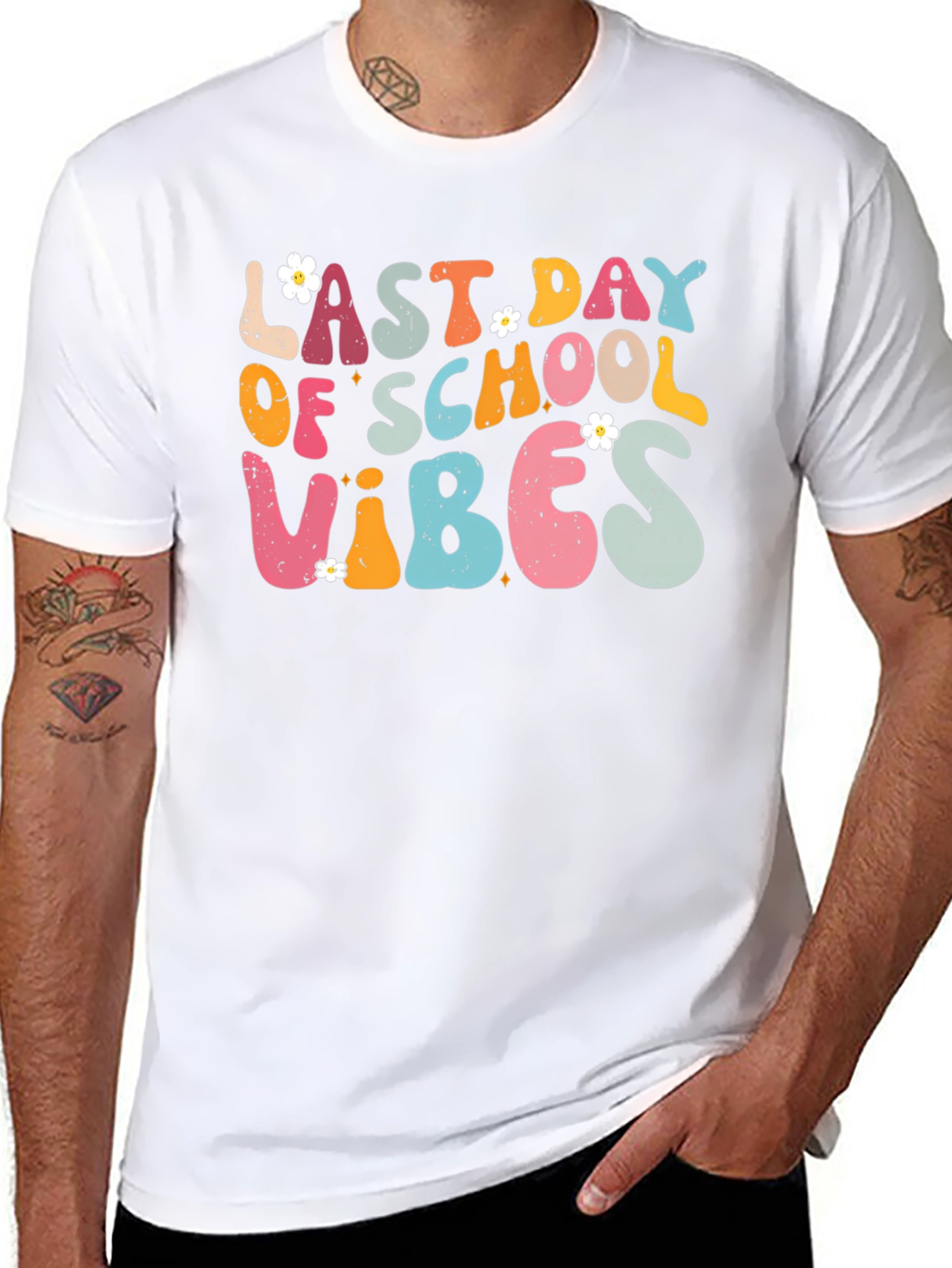 Last Day of School Vibes Graphic Tee