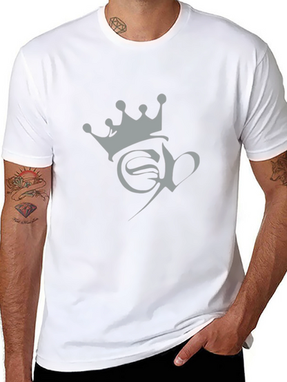 Crowned Logo Graphic Tee - Modern Fit