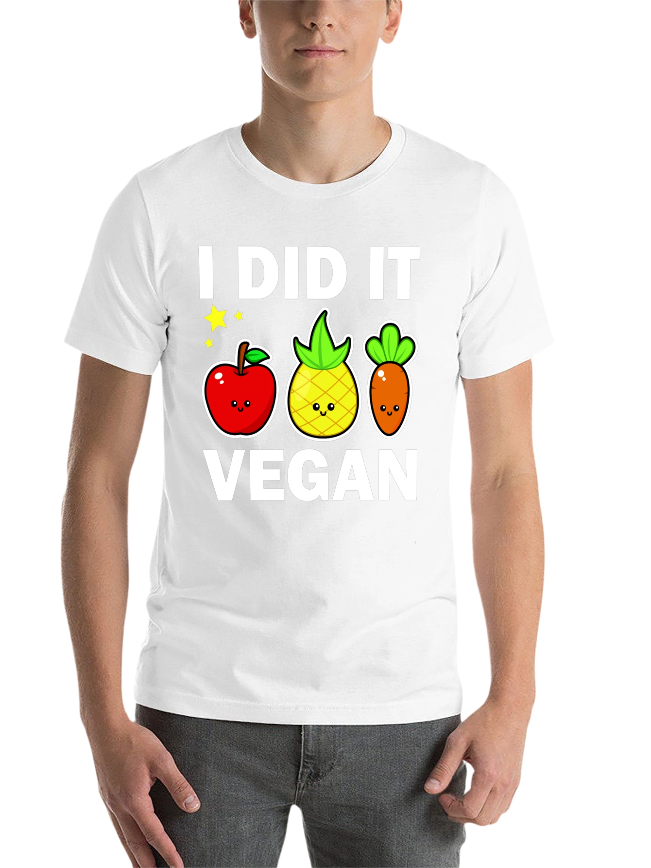 I Did It Vegan T-Shirt