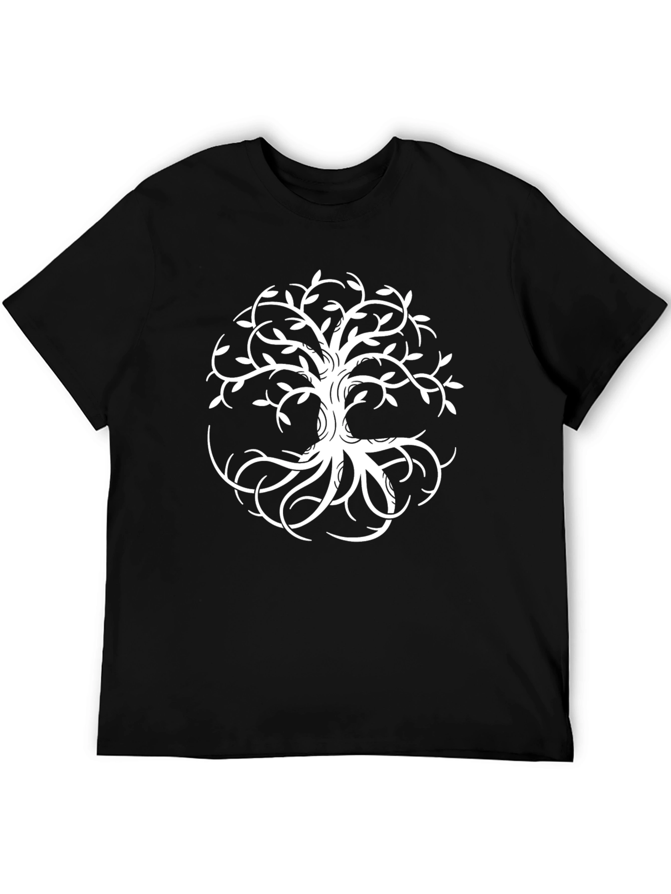 Tree of Life Graphic Tee - Stylish Black T-Shirt