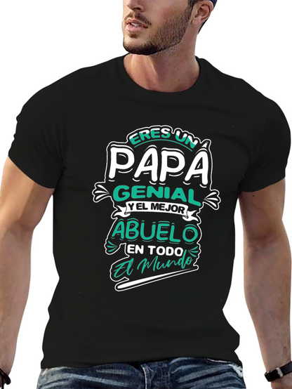 Eres Un Papa Genial T-Shirt - Fathers Day Gift