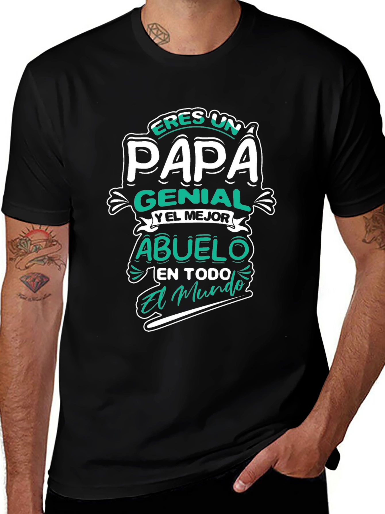 Eres Un Papa Genial T-Shirt - Fathers Day Gift