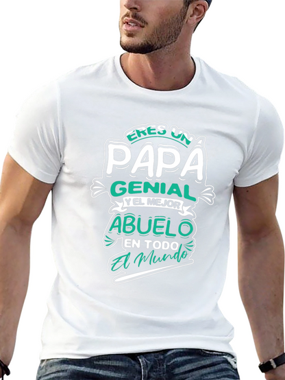 Eres Un Papa Genial T-Shirt - Fathers Day Gift