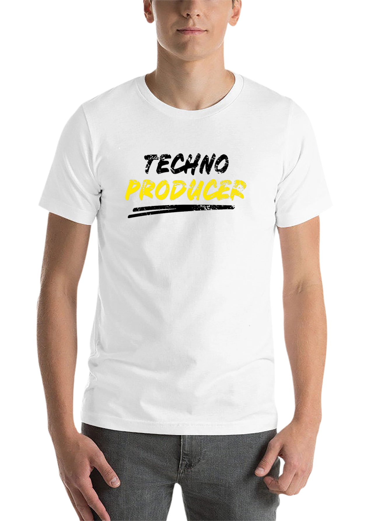 Techno Producer Black T-Shirt