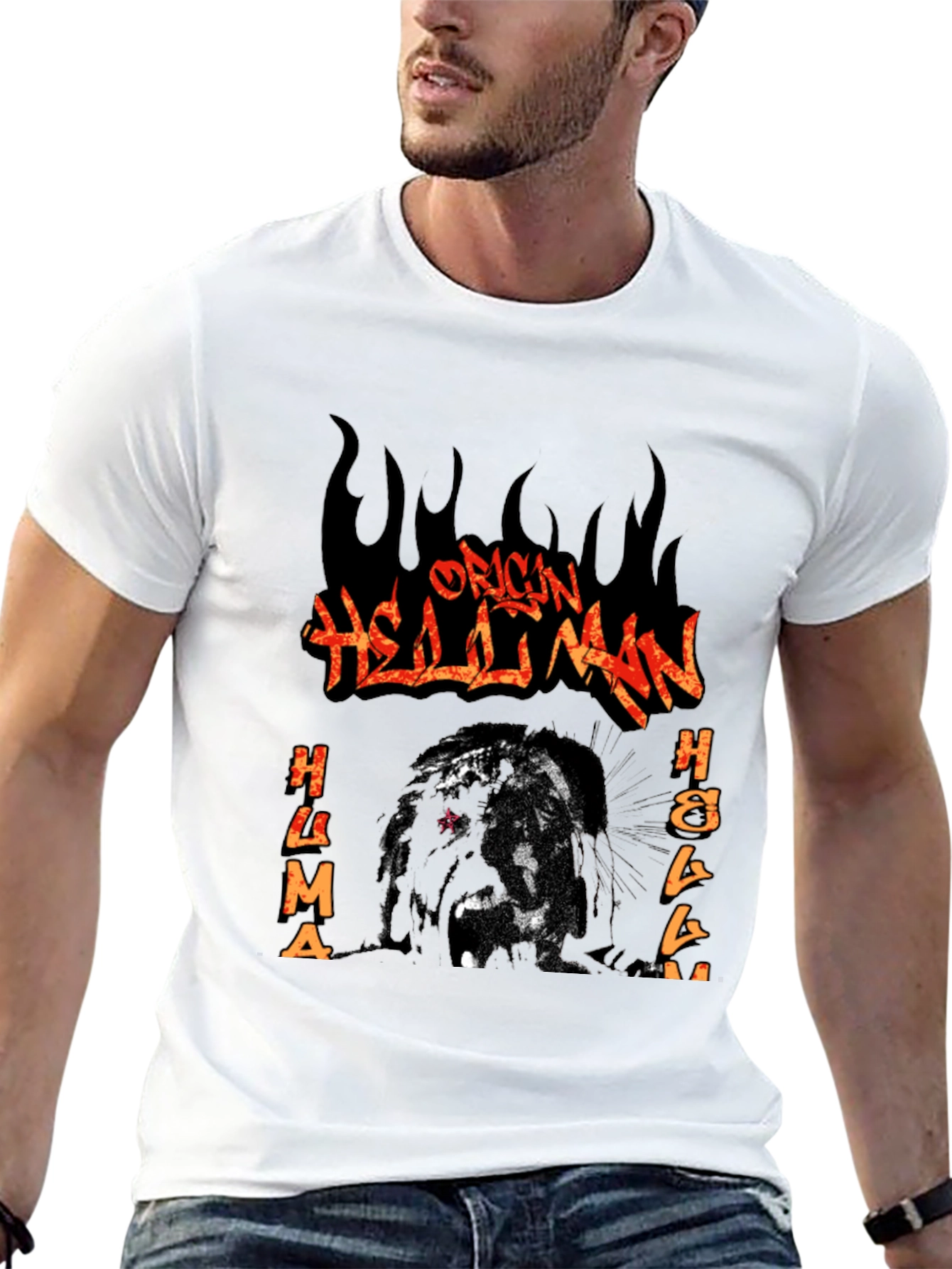 Origin Hellman T-Shirt - Black Graphic Tee