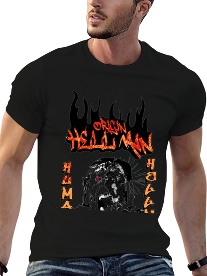 Origin Hellman T-Shirt - Black Graphic Tee
