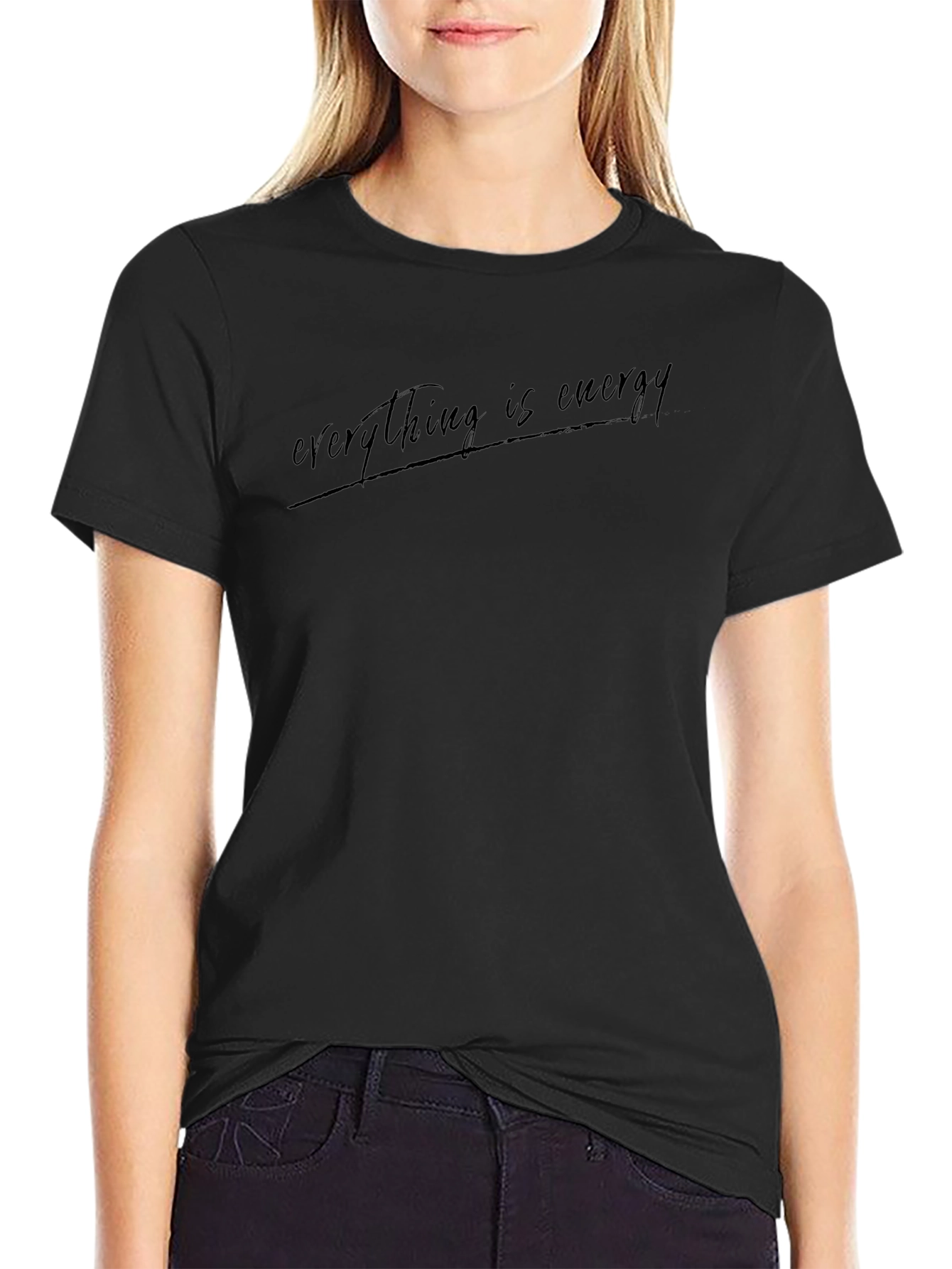 Everything is Energy Black T-Shirt