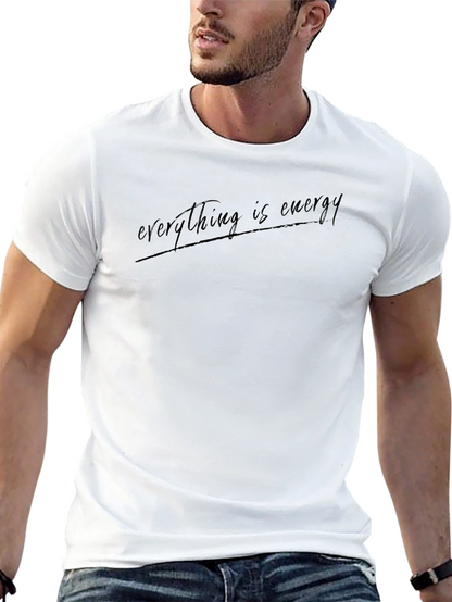 Everything is Energy Black T-Shirt