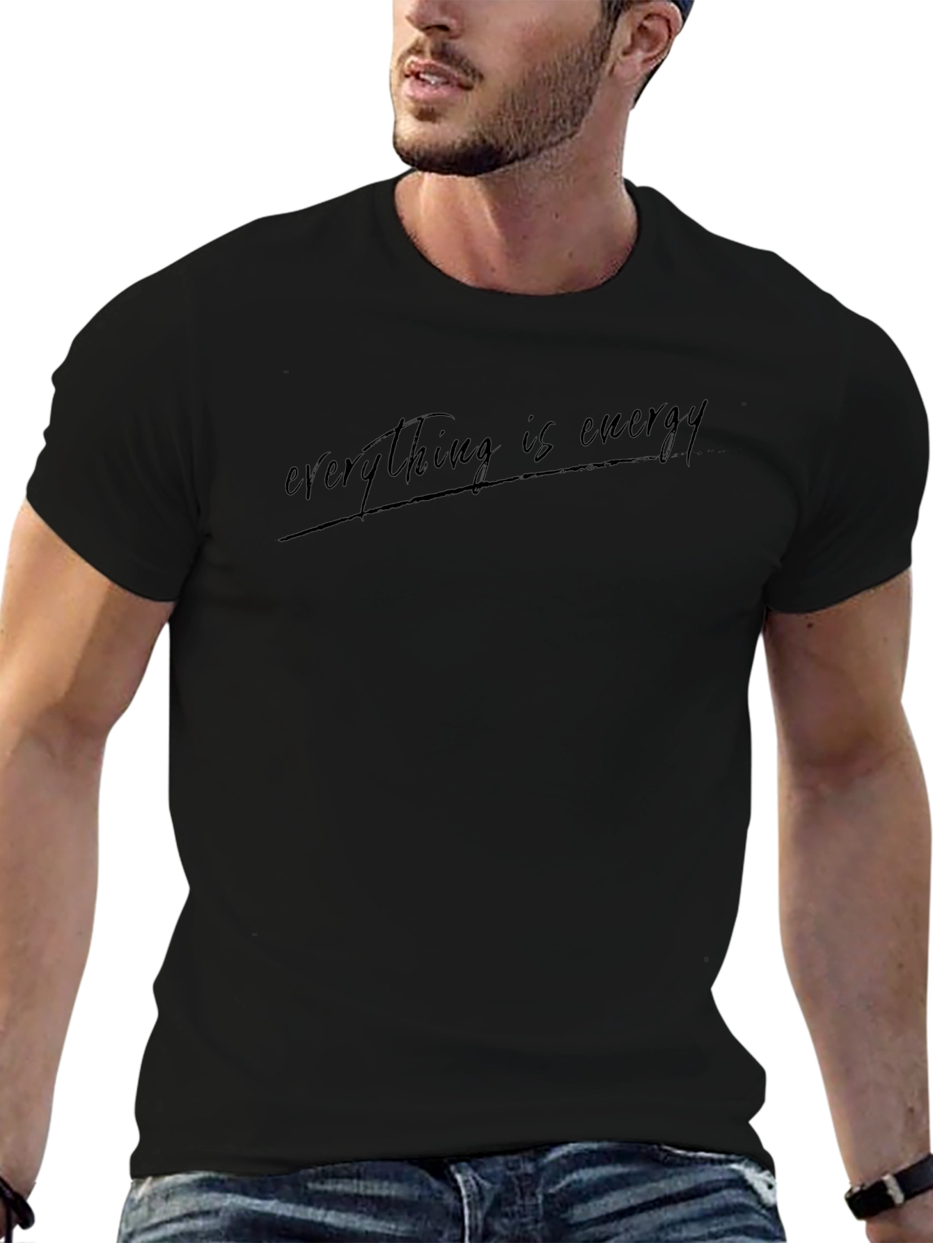Everything is Energy Black T-Shirt