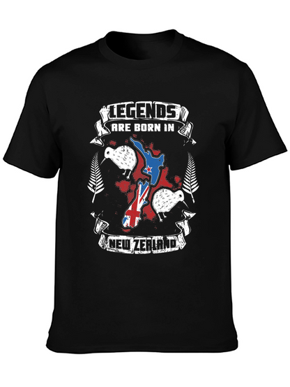 Legends Born in New Zealand T-Shirt