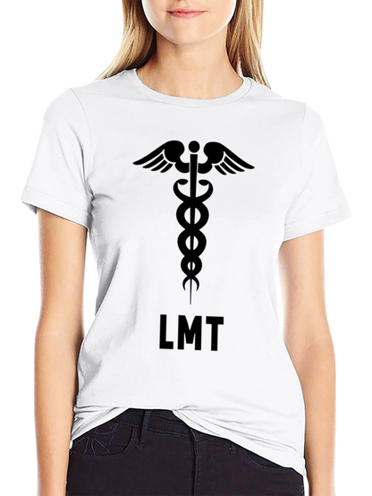 LMT Caduceus Black T-Shirt - Medical Professional Apparel