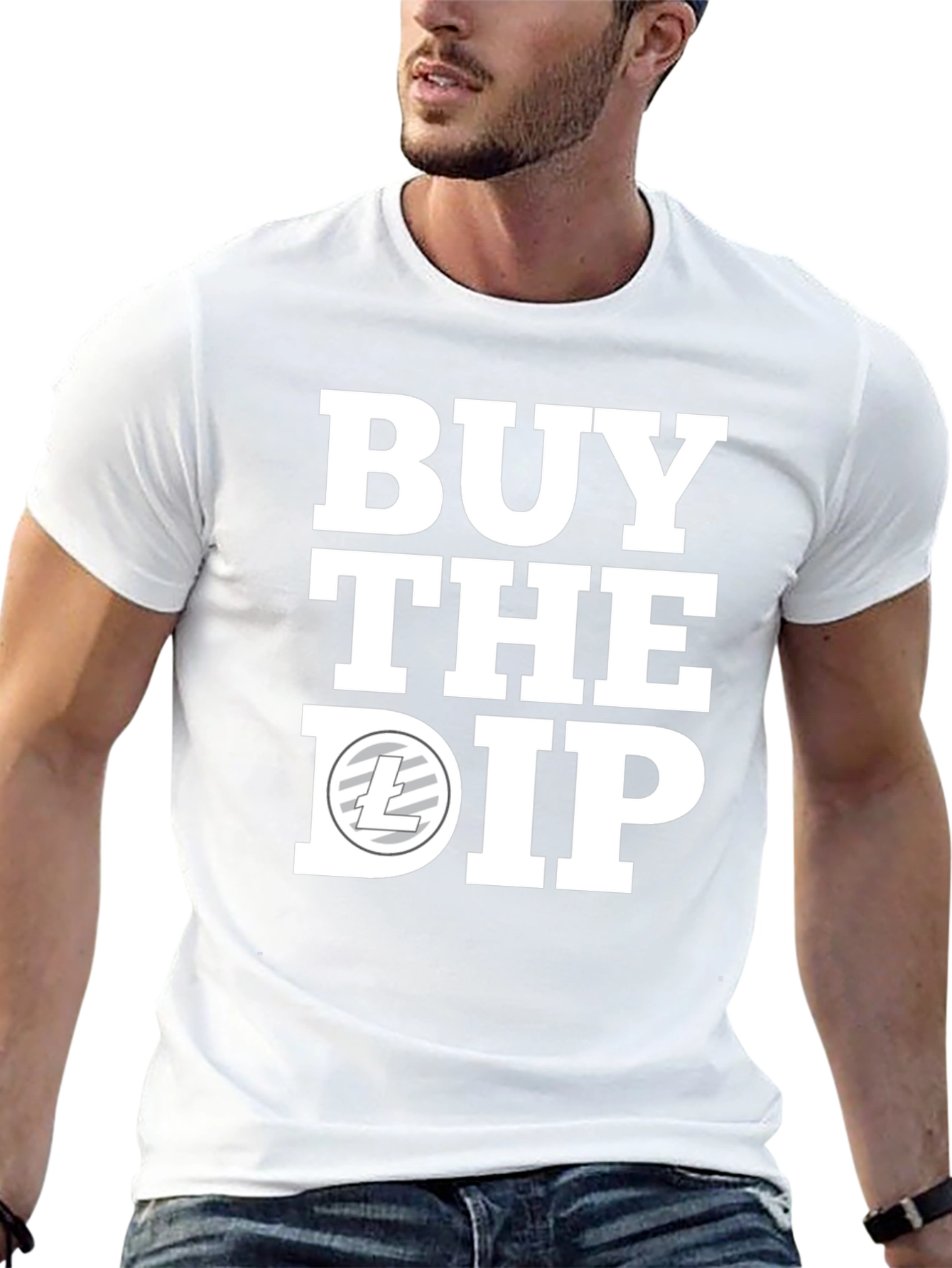 Buy the Dip Crypto T-Shirt - Black