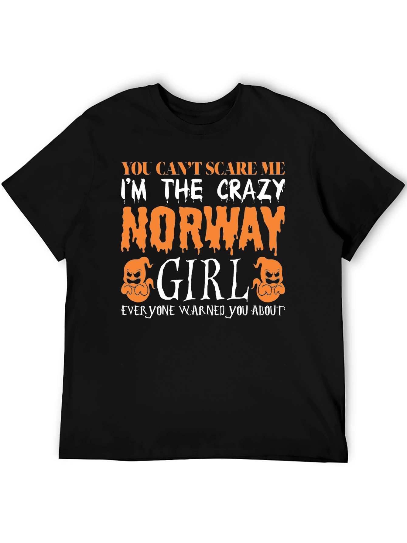 Crazy Norway Girl Halloween T-Shirt