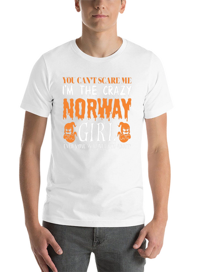 Crazy Norway Girl Halloween T-Shirt