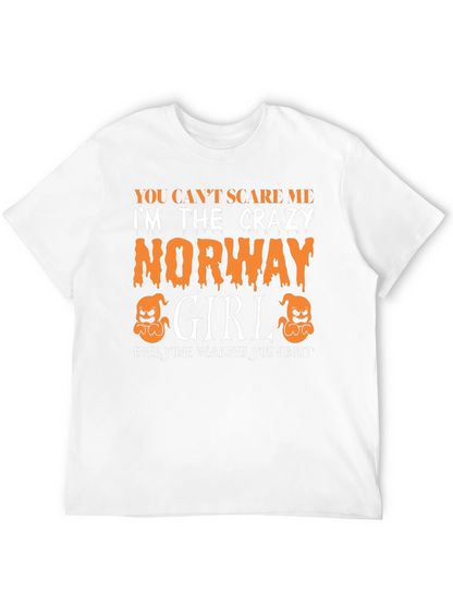 Crazy Norway Girl Halloween T-Shirt