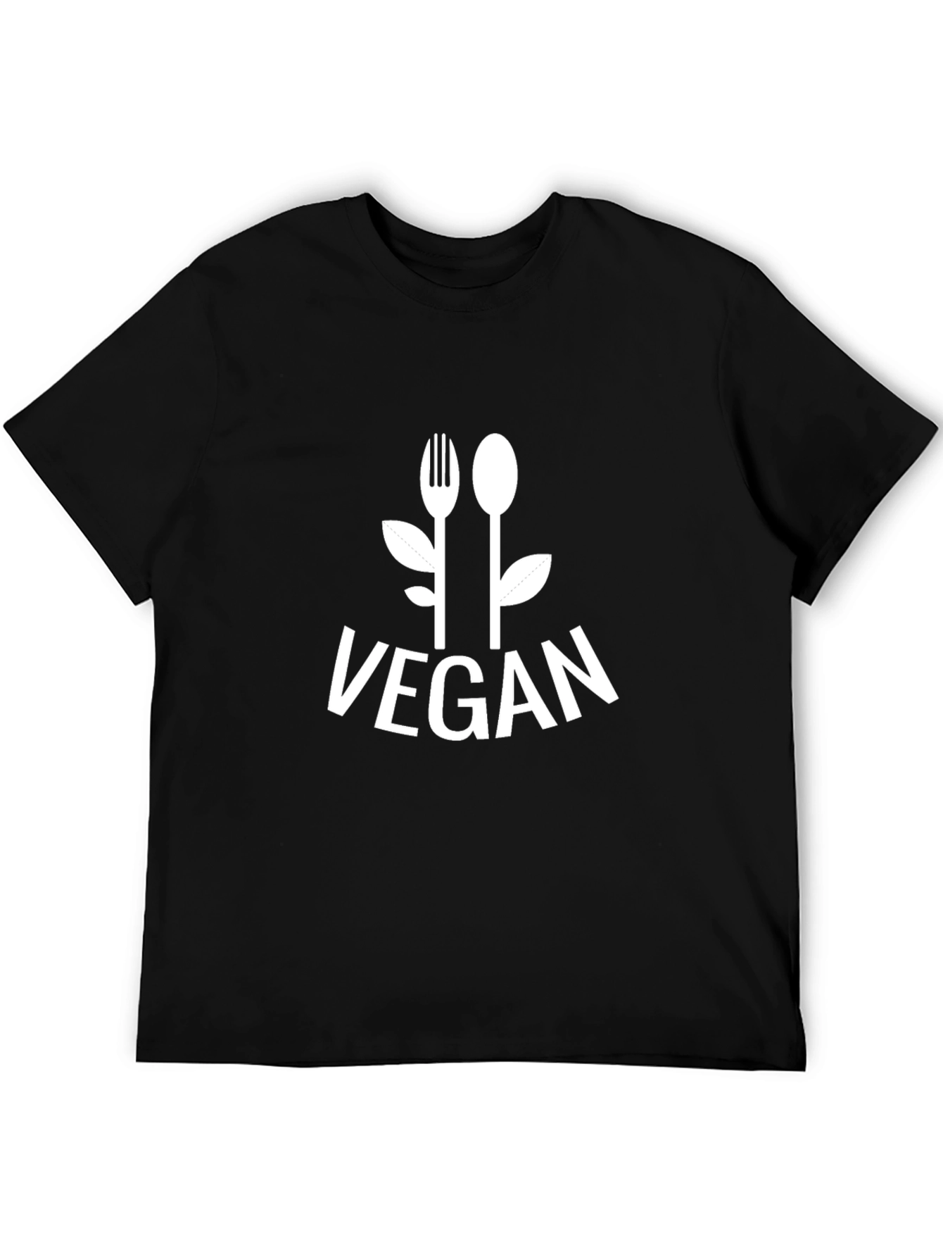 Vegan Spoon & Fork Graphic Tee - Unisex