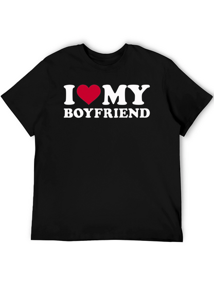 I Heart My Boyfriend Graphic Tee