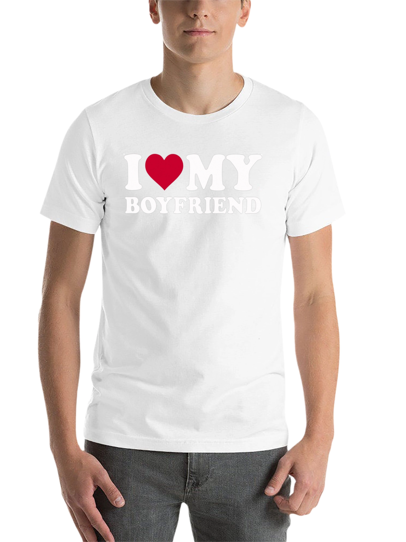 I Heart My Boyfriend Graphic Tee