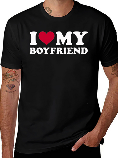 I Heart My Boyfriend Graphic Tee