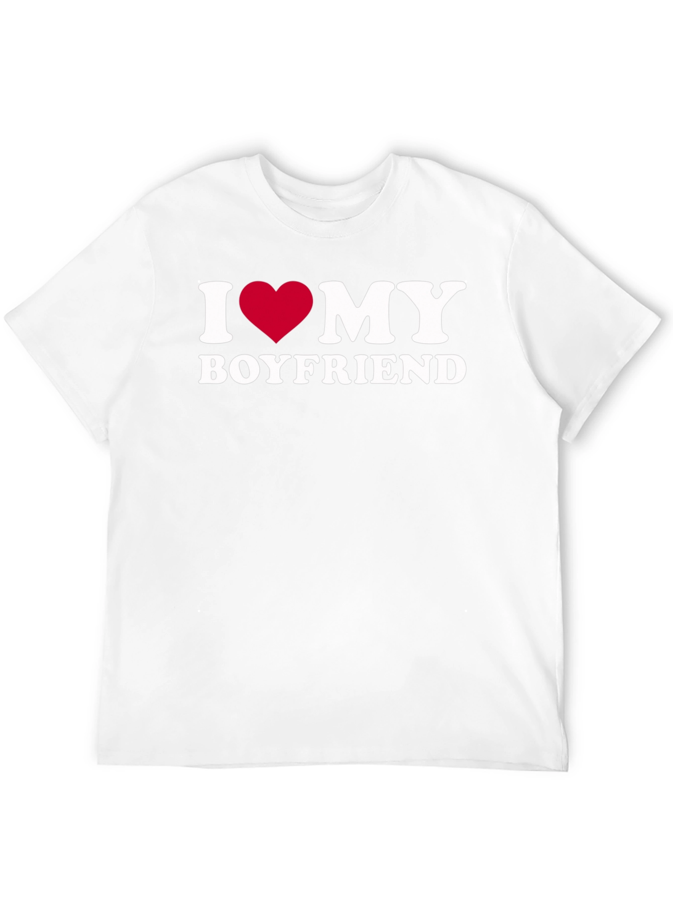 I Heart My Boyfriend Graphic Tee