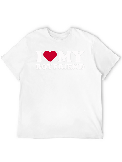 I Heart My Boyfriend Graphic Tee