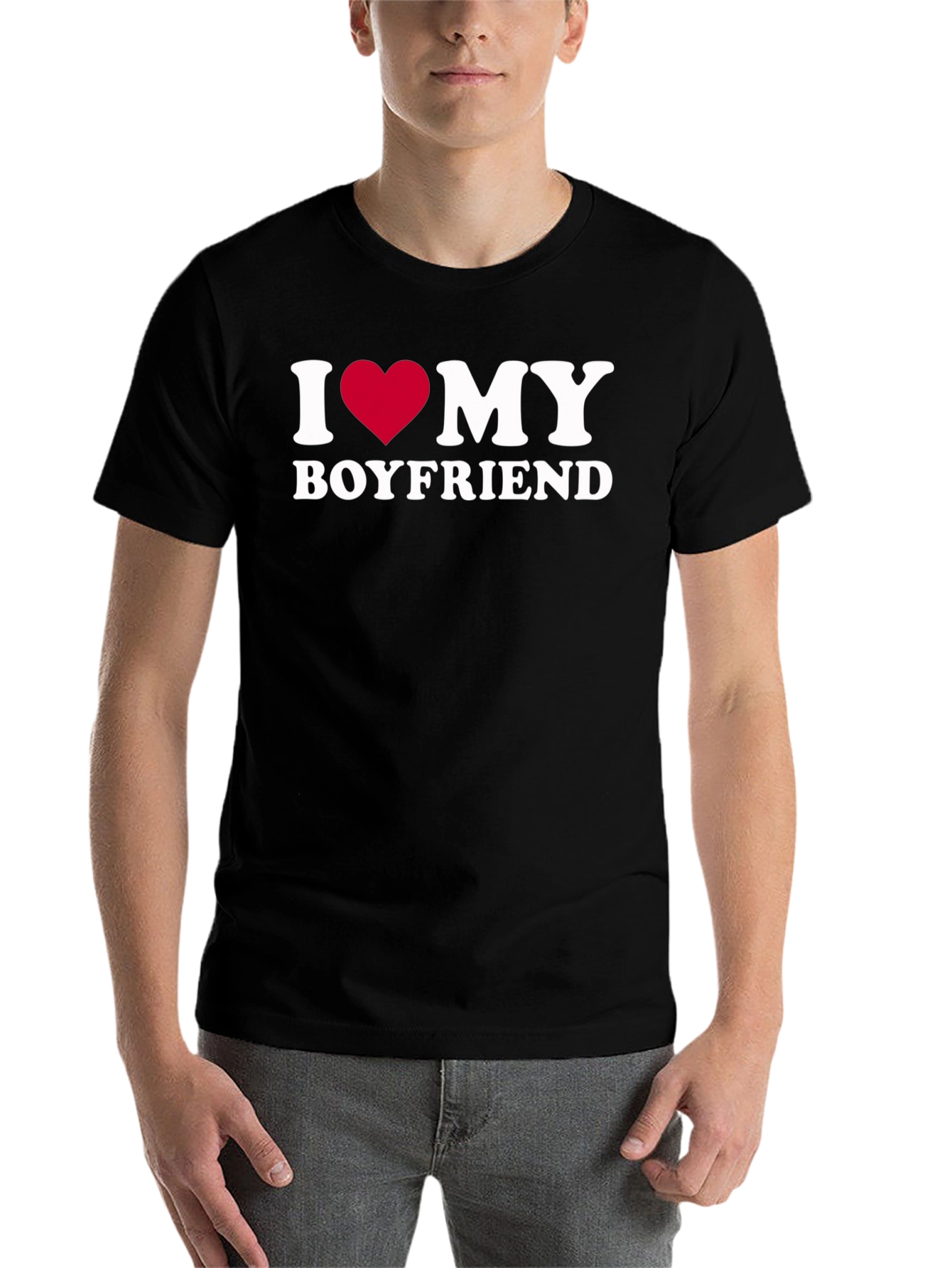 I Heart My Boyfriend Graphic Tee