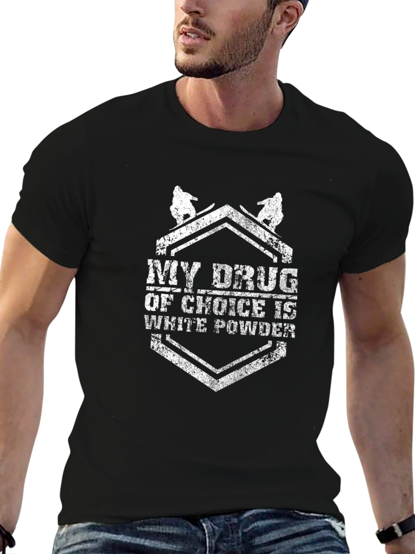 My Drug Of Choice Is White Powder T-Shirt