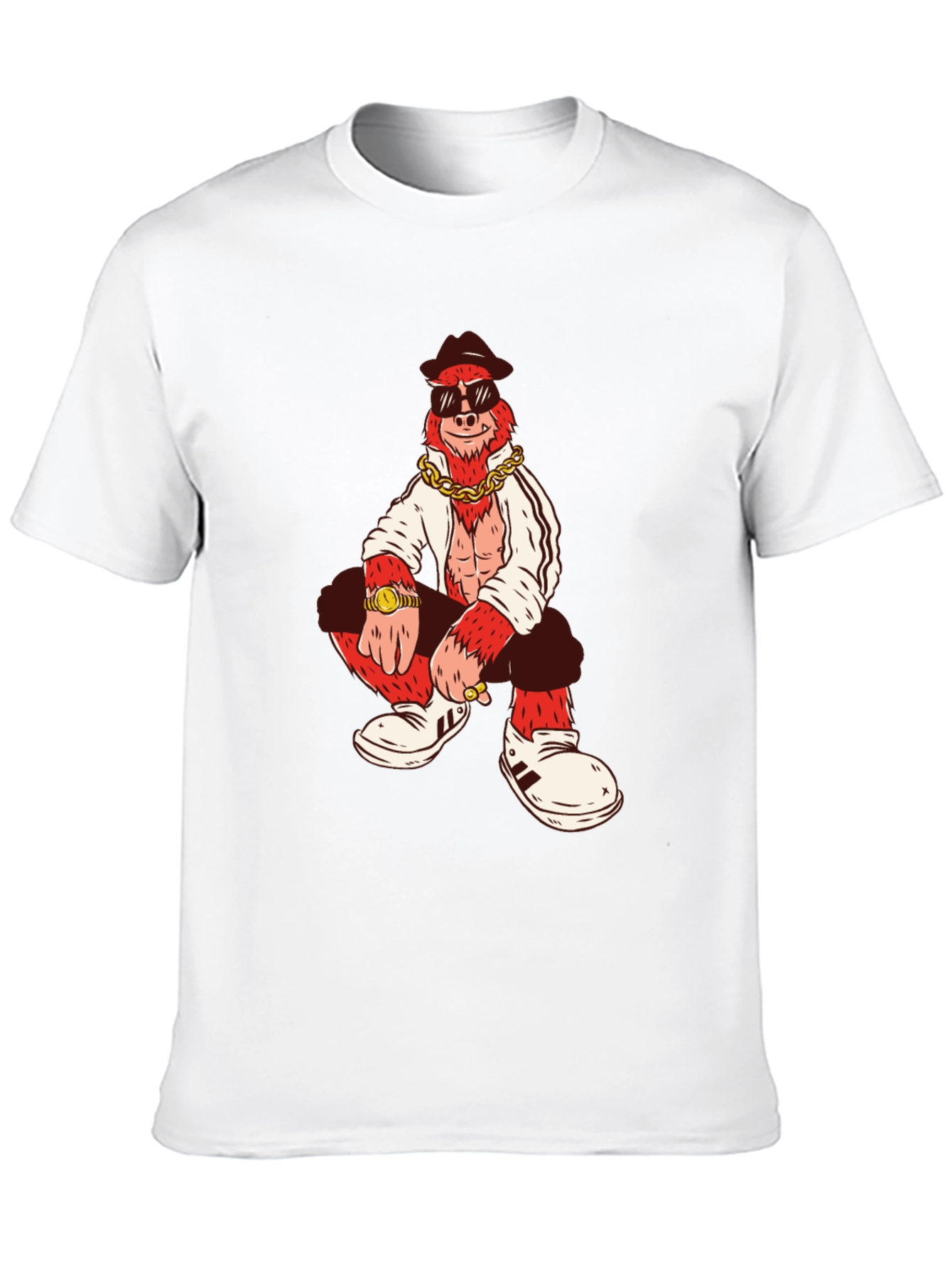 Gangster Gorilla T-Shirt - Cool Graphic Tee