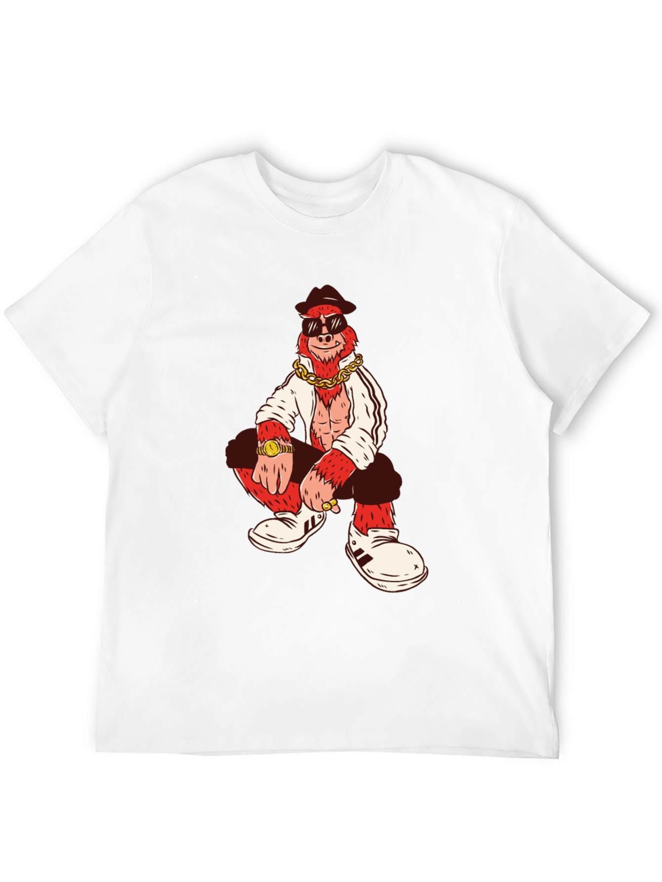 Gangster Gorilla T-Shirt - Cool Graphic Tee