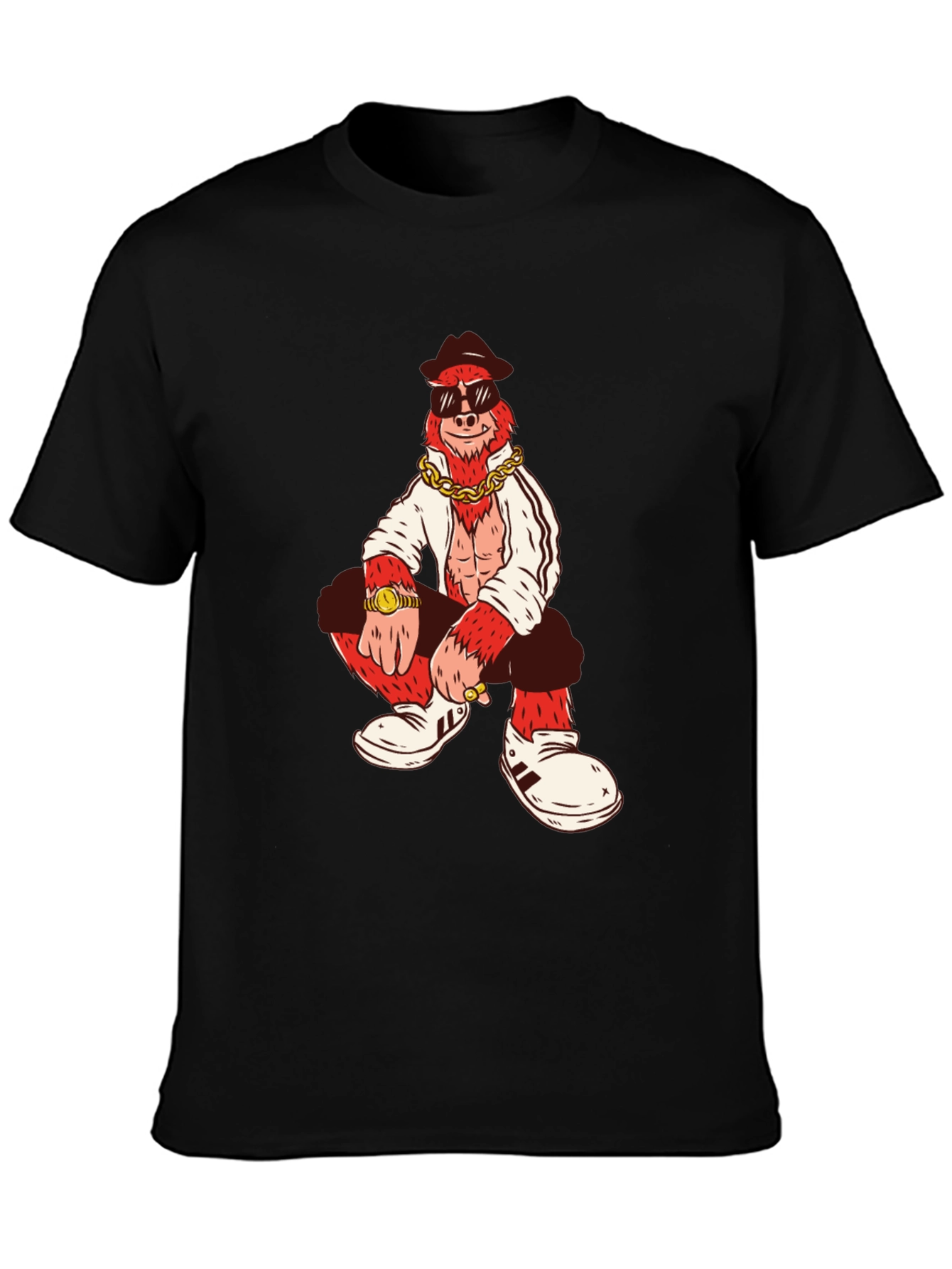 Gangster Gorilla T-Shirt - Cool Graphic Tee