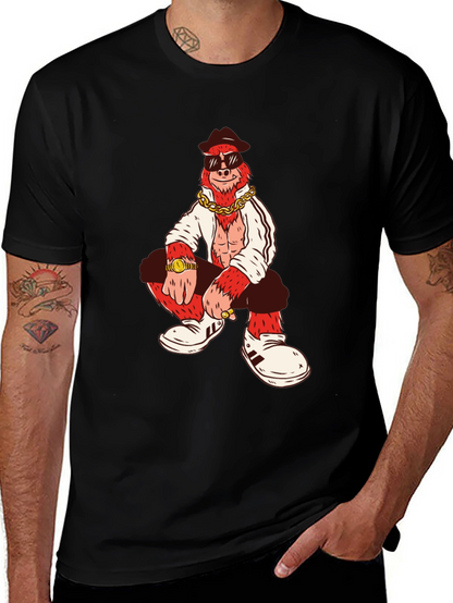 Gangster Gorilla T-Shirt - Cool Graphic Tee