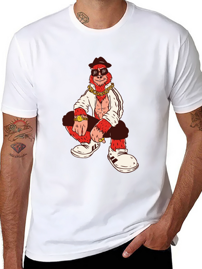 Gangster Gorilla T-Shirt - Cool Graphic Tee