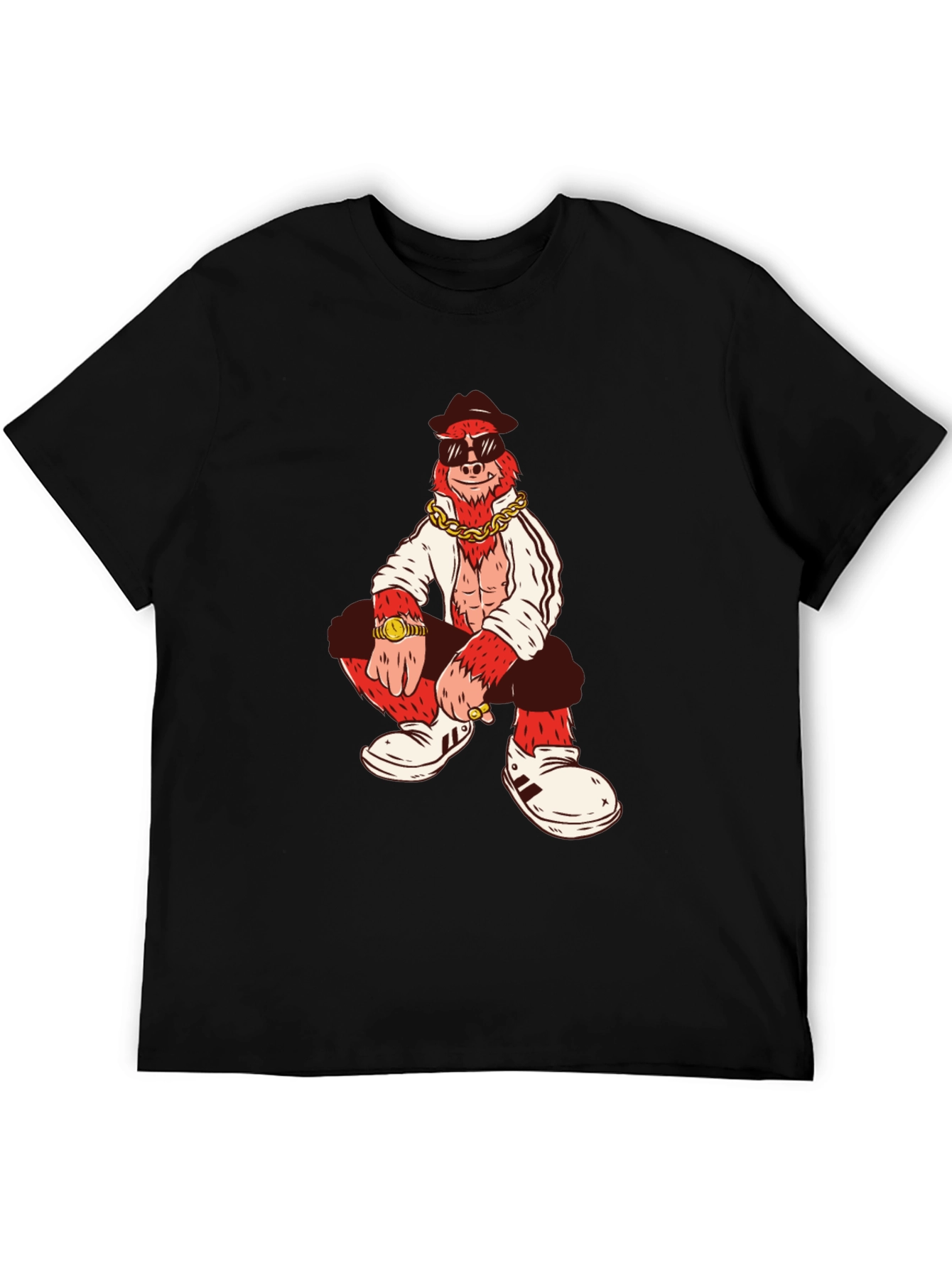 Gangster Gorilla T-Shirt - Cool Graphic Tee