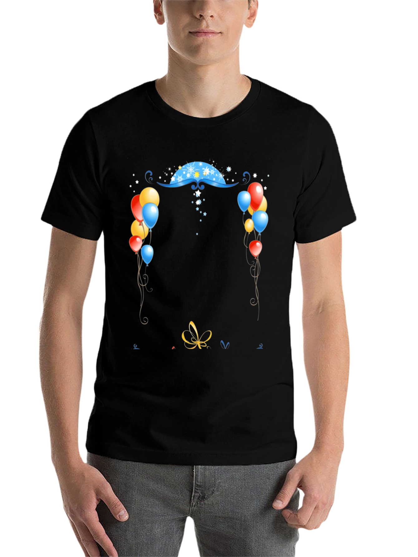 Festive Graphic Print T-Shirt