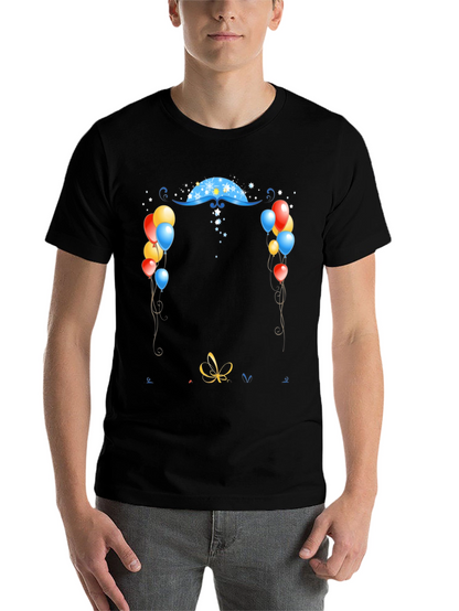 Festive Graphic Print T-Shirt