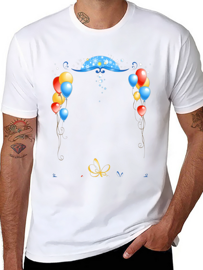 Festive Graphic Print T-Shirt