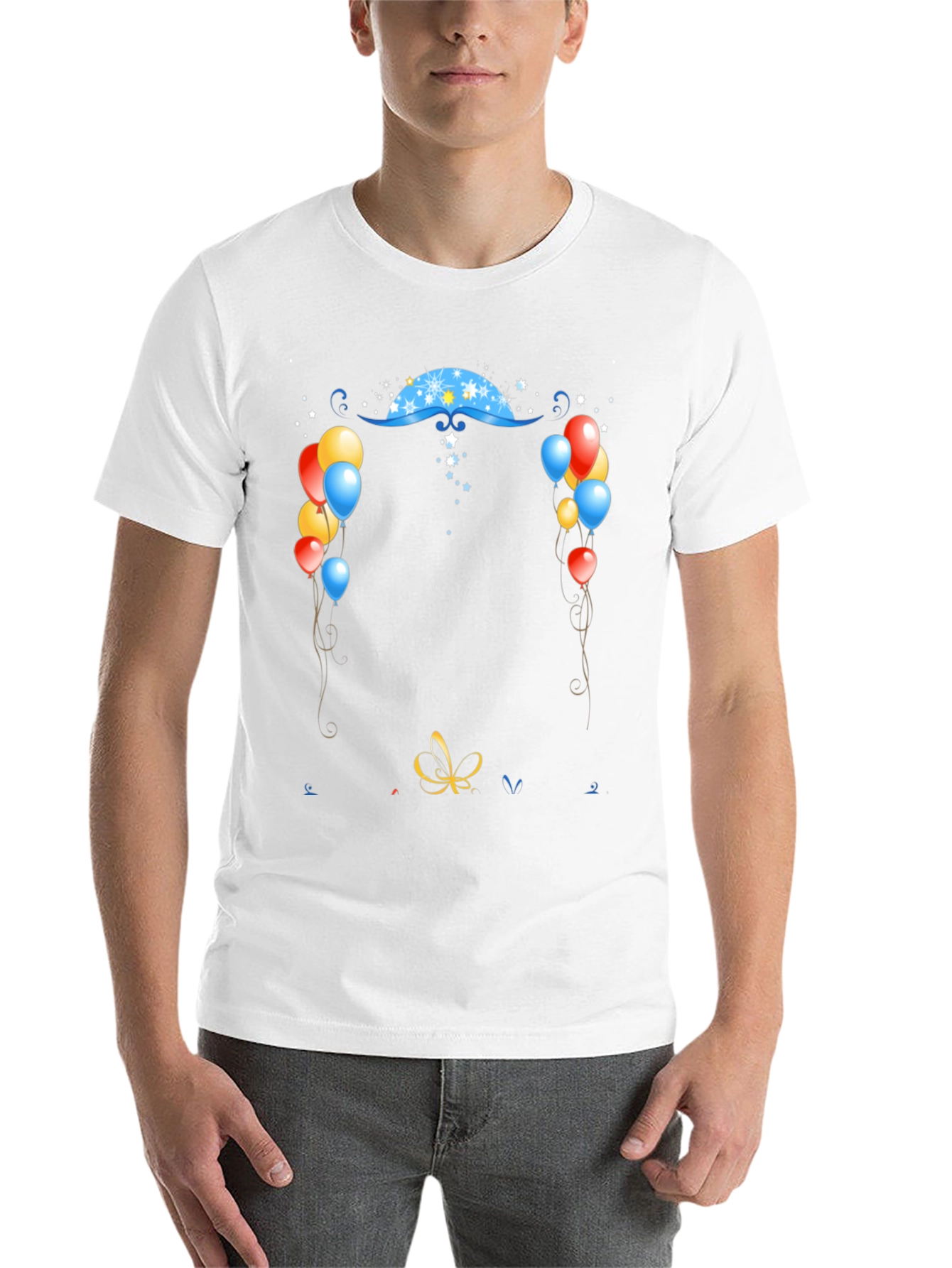 Festive Graphic Print T-Shirt