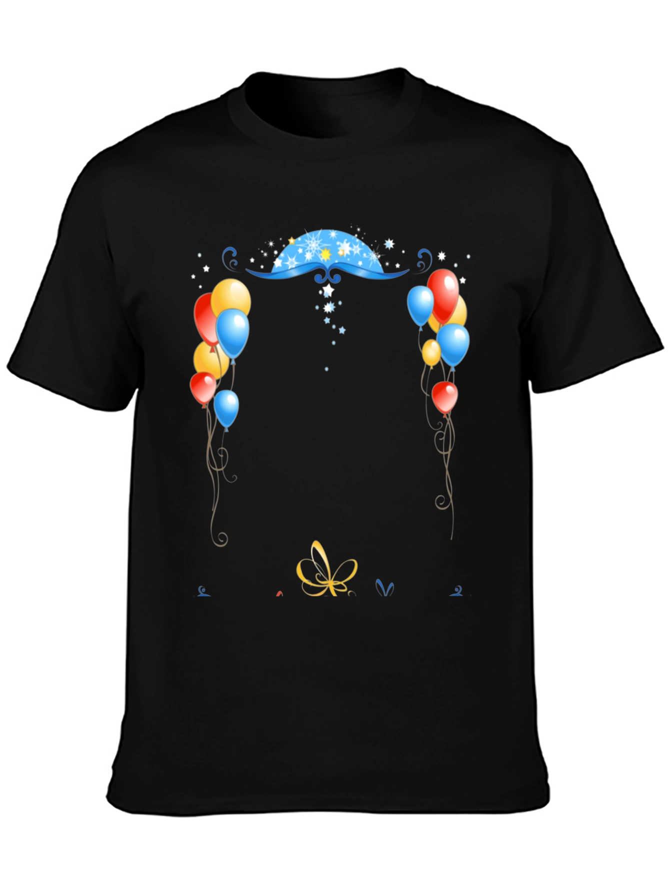 Festive Graphic Print T-Shirt