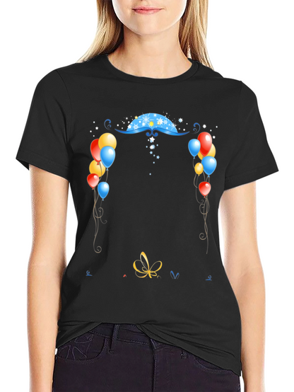Festive Graphic Print T-Shirt