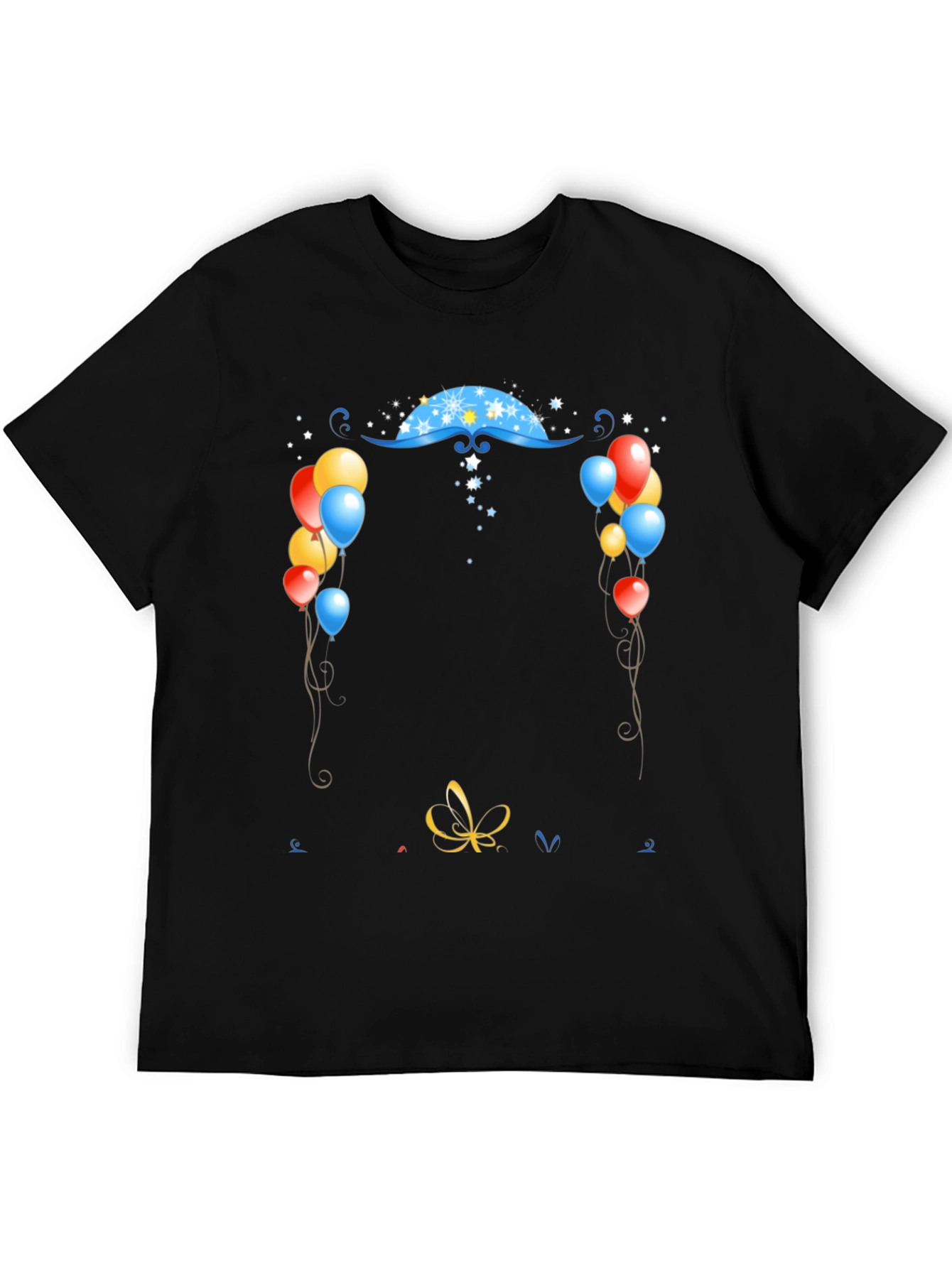 Festive Graphic Print T-Shirt