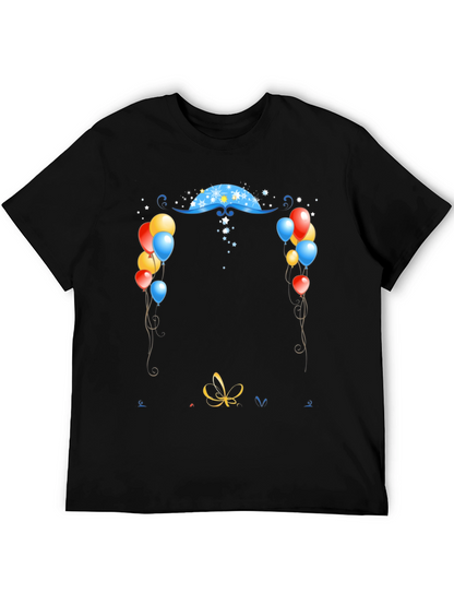 Festive Graphic Print T-Shirt