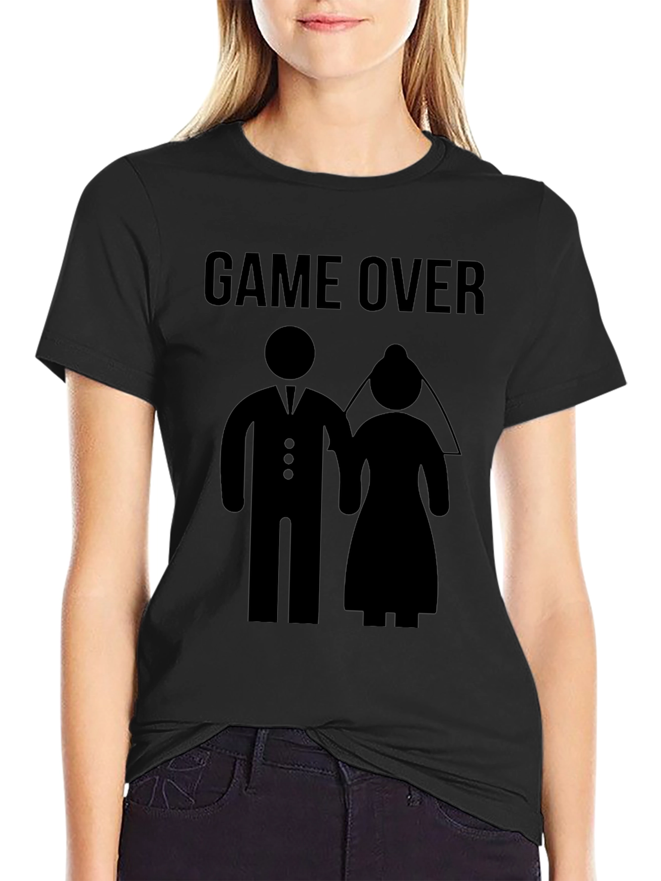 Game Over Wedding Humor T-Shirt