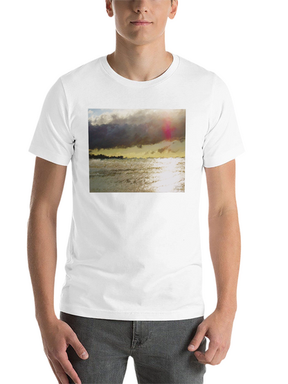 Ocean Sunset Graphic T-Shirt - Soft Cotton Blend
