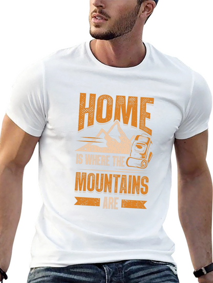 Home is Where the Mountains Are Graphic Tee