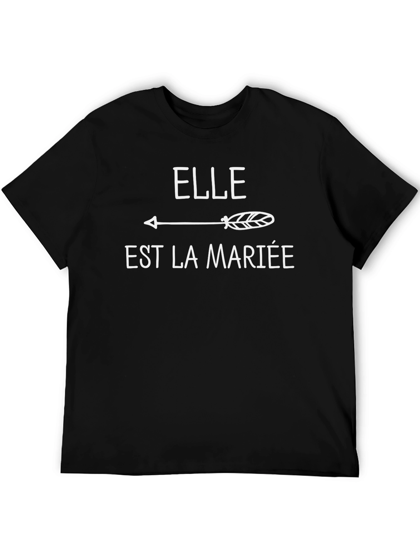 Elle Est La Mariée T-Shirt - Bridal Party Tee